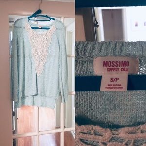 SOLD Gorgeous seafoam green sweater
